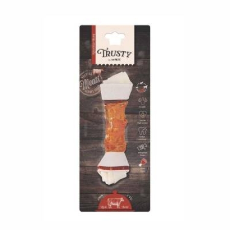 M-Pets Trusty Extra Biftekli Düğüm Köpek Ödül Kemiği 100 gr 20,3 cm