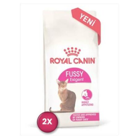 Fussy Exigent Yetişkin Kedi Kuru Maması 400 Gr+400 Gr