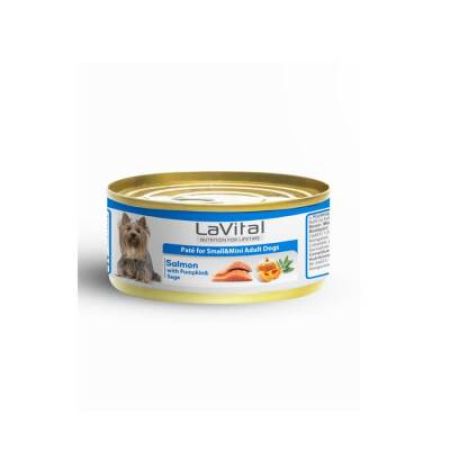 LaVital Somonlu Bal Kabaklı ve Ada Çaylı Küçük Irk Yetişkin Köpek Konservesi 85 Gr