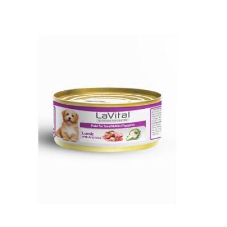 LaVital Kuzu Etli ve Enginarlı Yavru Köpek Konservesi 85 Gr