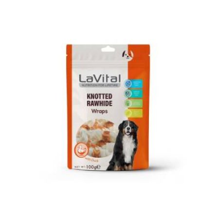 LaVital Ördek Etli Sarılı Kemik Köpek Ödülü 100 Gr