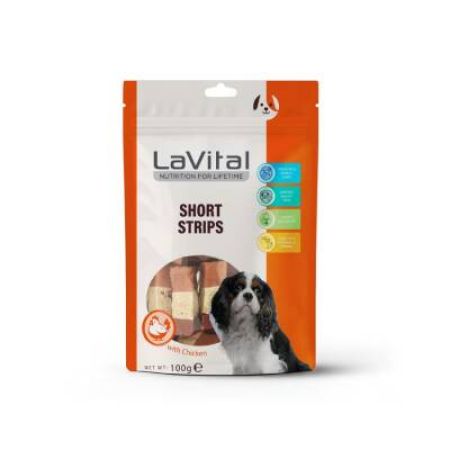 LaVital Tavuk,Ördek ve Morina Balıklı Köpek Ödülü 100 Gr