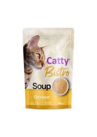 Catty Bistro Tavuklu Kedi Çorbası 40 Gr