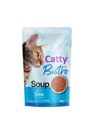 Catty Bistro Ton Balıklı Kedi Çorbası 40 Gr