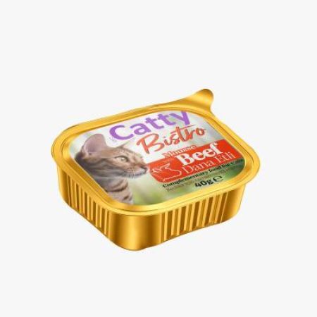 Catty Bistro Mousse Dana Etli Yetişkin Kedi Konservesi 40 Gr