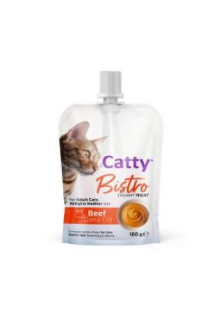 Catty Bistro Dana Etli Yetişkin Kedi Krema Ödülü 100 Gr