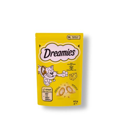 Dreamies Peynir Dolgulu Bisküvi Kedi Ödül Maması 60 gr