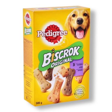 Pedigree Biscrok Multi Mix Bisküvi Köpek Ödül Maması 500 gr