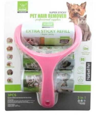 Nunbell Tüy Toplama Rulosu 3 Yedekli