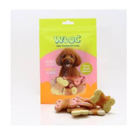 Wooc Tavuk Sargılı Bisküvi Köpek Ödülü 75 Gr