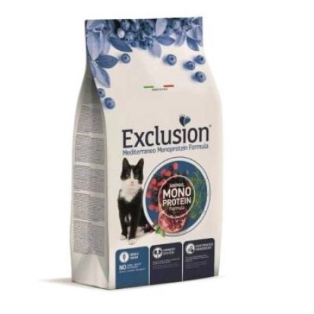 Exclusion Monoprotein Sığır Etli ve Narlı Düşük Tahıllı Yetişkin Kedi Maması 12 Kg