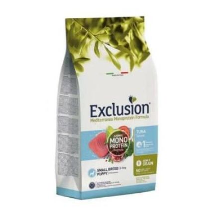 Exclusion Monoprotein Düşük Tahıllı Ton Balıklı ve Narlı Küçük Irk Yavru Köpek Maması 2 Kg