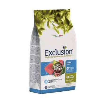 Exclusion Monoprotein Ton Balıklı ve Narlı Düşük Tahıllı Küçük Irk Yetişkin Köpek Maması 7 Kg