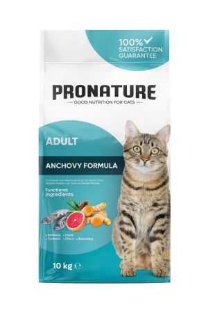 Pronature Hamsili ve Pirinçli Yetişkin Kedi Maması 10 kg
