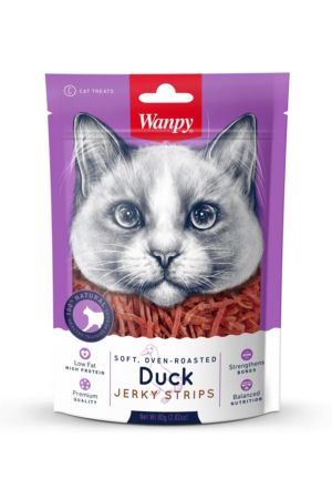 Wanpy Oven Roasted Ördekli Yüksek Proteinli Kedi Ödül Maması 80 gr
