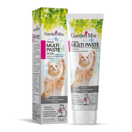 Garden Mix Multivitamin Malt Kedi Macunu 100 gr