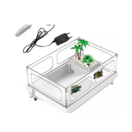 Sobo Plastik Kaplumbağa Bahçesi Lambalı 38x27x18cm
