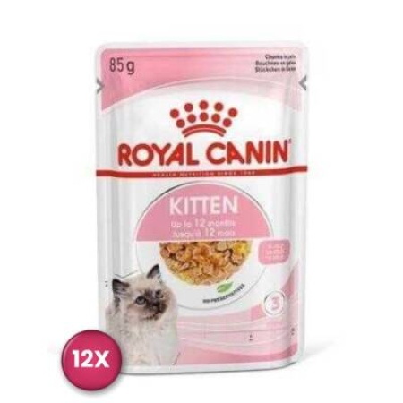Royal Canin Kitten In Jelly Yavru Kedi Konservesi 85 gr x 12 Adet
