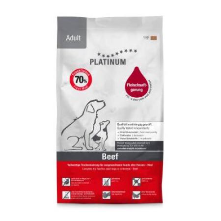 Platinum Sığır Etli Yetişkin Köpek Maması 5 Kg