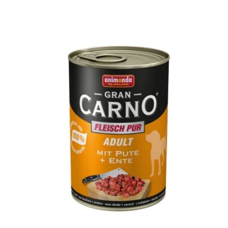 Animonda GranCarno Sığır Etli ve Ördekli Yetişkin Köpek Konservesi 6 x 400 gr
