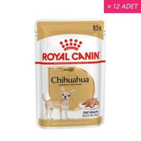 Royal Canin Chihuahua Adult Pouch Yetişkin Köpekler İçin Konserve 85 Grx12 Adet