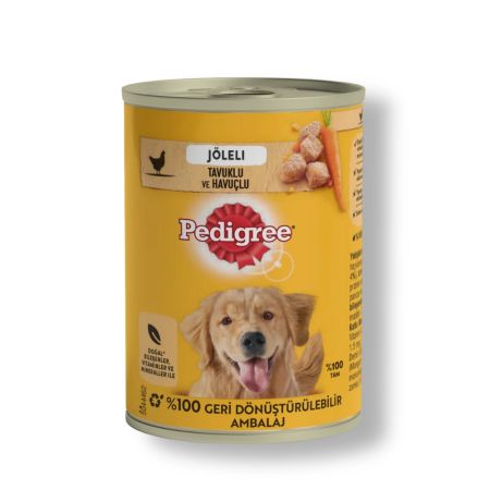 Pedigree Tavuklu ve Havuçlu Yetişkin Köpek Konservesi 400 gr