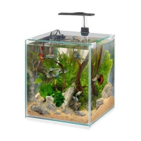 Ferplast Tonga 30 Ledli Akvaryum 30x30xh46 cm - 30 L