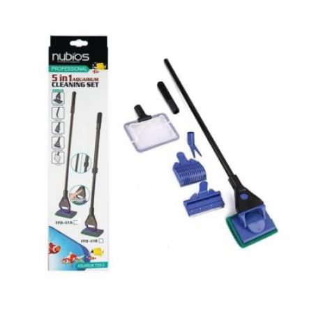 Nubios Akvaryum Temizleme Seti 5 Fonksiyonlu