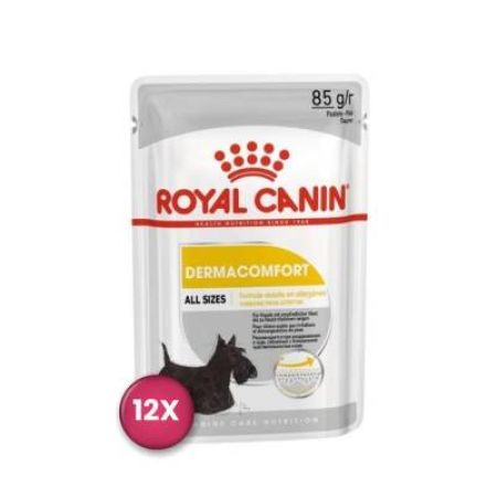 Royal Canin CCN Dermacomfort Pouch Deri Hassasiyetli Yetişkin Köpek Konservesi 85 gr x 12 Adet