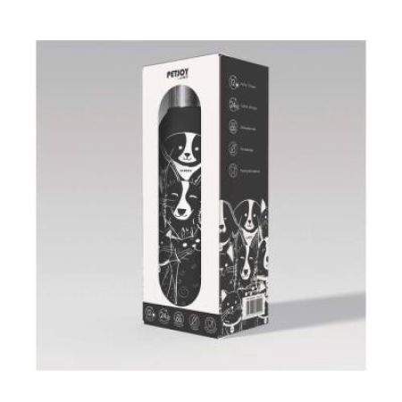 M-Pets Petjoy Purrfect Petfamily Siyah Beyaz Termos 500 Ml