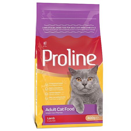 ProLine Kuzu Etli Yetişkin Kedi Maması 400 Gr