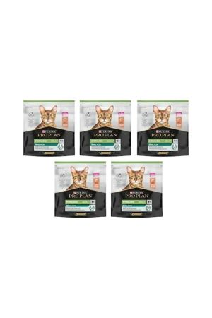 Pro Plan Somonlu Kısırlaştırılmış Yetişkin Kedi Maması 5 x 400 gr