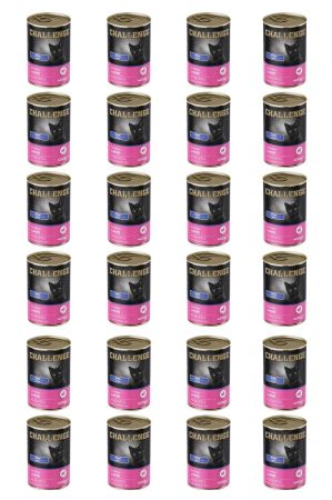 Challenge pate kuzu etli yavru kedi konservesi 400 gr x 24 adet