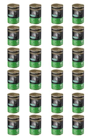 Challenge kuzu etli yetişkin kedi konservesi 400 gr x 24 adet