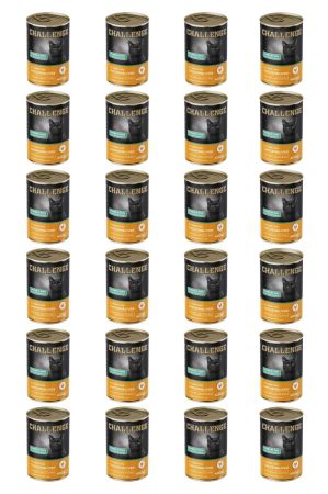 Challenge tavuklu ciğerli yetişkin kedi konservesi 400 gr x 24 adet