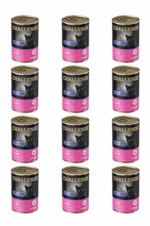 Challenge Pate Kuzu Etli Yavru Kedi Konservesi 400 grX12Adet