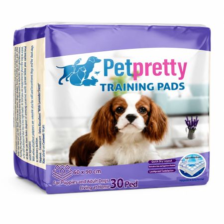 Petpretty Lavanta Kokulu 30'lu Köpek Tuvalet Eğitim Pedi 60 x 90 cm