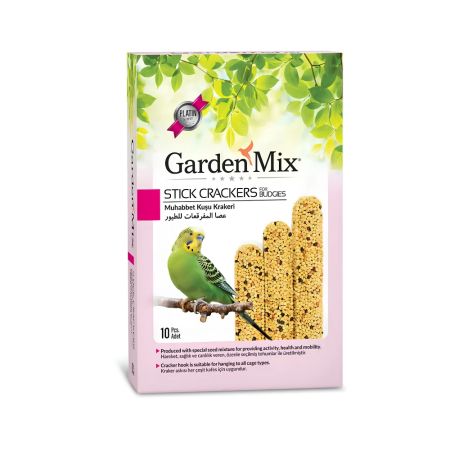 Garden Mix Platin Sade Muhabbet Kuşu Krakeri 250 gr 10'lu