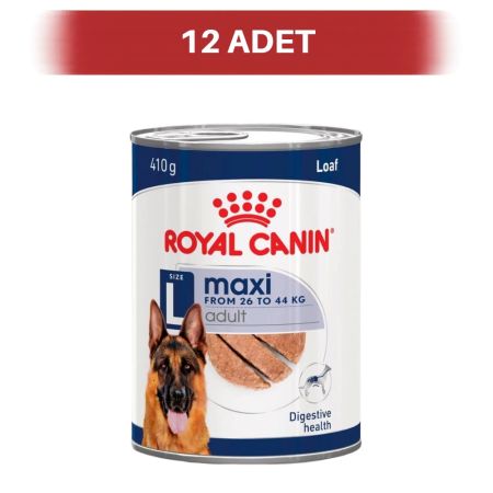 Royal Canin Loaf Mousse Büyük Irk Ezme Yetişkin Köpek Konservesi 12 x 410 gr
