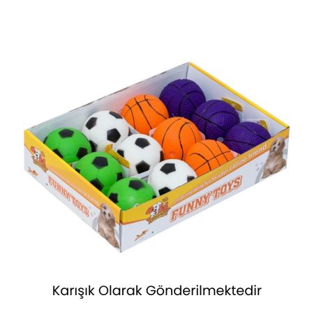 Eastland Öten Plastik Top Köpek Oyuncağı 7 cm