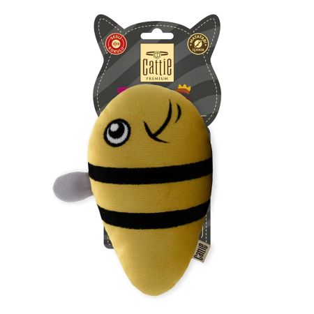 Cattie Matatabili Arı Peluş Kedi Oyuncağı 15 cm