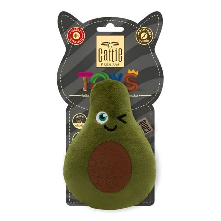 Cattie Matatabili Avokado Peluş Kedi Oyuncağı 11 cm