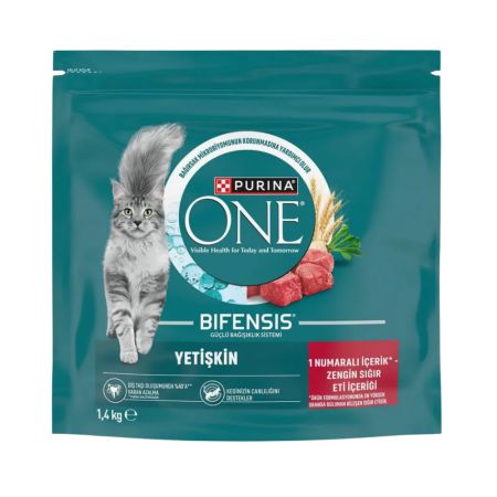 Purina One Sığır Etli Kısırlaştırılmış Kedi Maması 1,4 kg