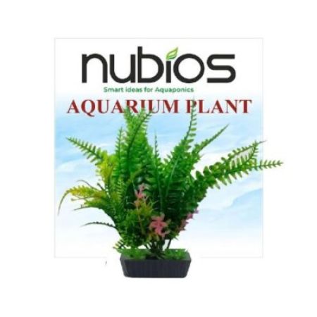 Nubios Kare Tabanlı Plastik Bitki 17,5 Cm