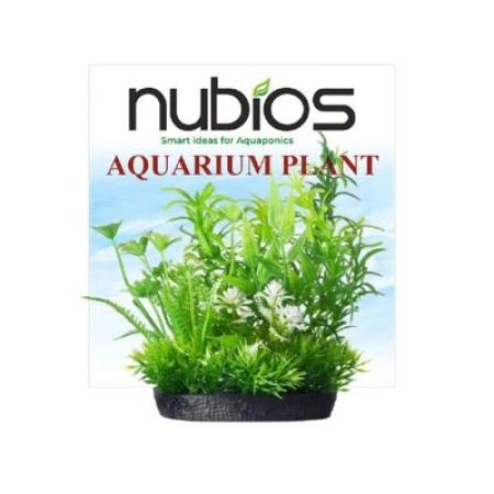 Nubios Kare Tabanlı Plastik Bitki 10 Cm