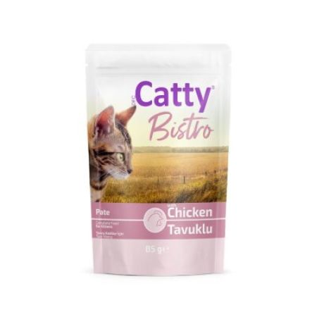Catty Bistro Tavuklu Yavru Kedi Konservesi 85 Gr