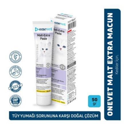OneVet Malt Extra Paste Tüy Yumağı Önleyici Kedi Maltı 50 Gr