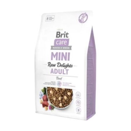 Brit Care FD Raw Delights Biftekli Küçük Irk Yetişkin Köpek Maması 2 Kg