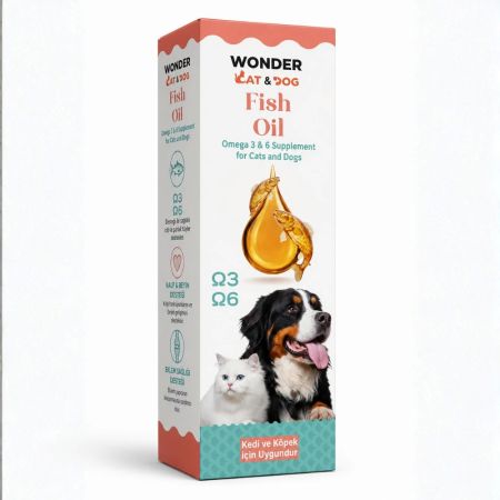 WonderCat & WonderDog Kediler ve Köpekler için Balık Yağı 250 ml