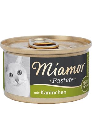 Miamor Pastete Tavşanlı Yetişkin Kedi Konservesi 85 gr